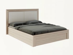 Кровать двуспальная с подъем. мех. 1,6м  Глэдис М32 в Горном - gornyj.mebel-nsk.ru | фото