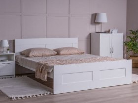 Кровать двуспальная 1,6м Сириус в Горном - gornyj.mebel-nsk.ru | фото