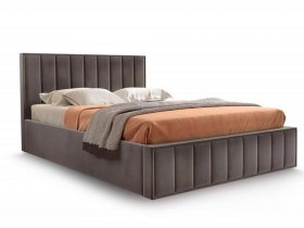 Кровать мягкая 1,8 Вена стандарт, вар.3 в Горном - gornyj.mebel-nsk.ru | фото