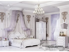 Модульная спальня «Филадельфия» в Горном - gornyj.mebel-nsk.ru | фото