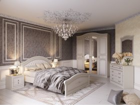 Модульная спальня Николь (Мебельград) в Горном - gornyj.mebel-nsk.ru | фото