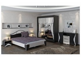 Модульная спальня Верона (Линаура) в Горном - gornyj.mebel-nsk.ru | фото