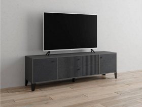 Тумба под ТВ Парус-10 (графит/гранит лофт) в Горном - gornyj.mebel-nsk.ru | фото
